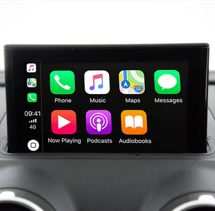 Alternative view of Carplay trådløst Audi A3 (8V)  Audi A4 m.m (B9) model MMI
