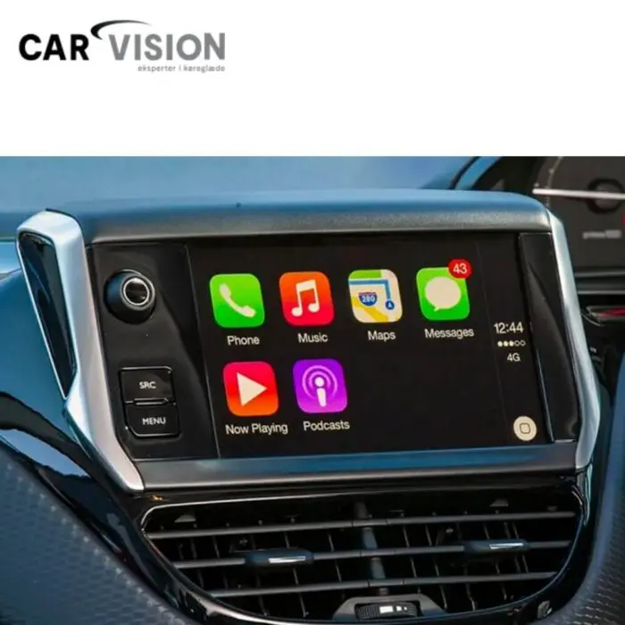 Carplay & Android Auto Citroën og Peugeot  SMEG < 2017 trådløst