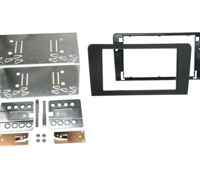 CT23AU08 2-DIN Monteringsramme - Audi A3 sort