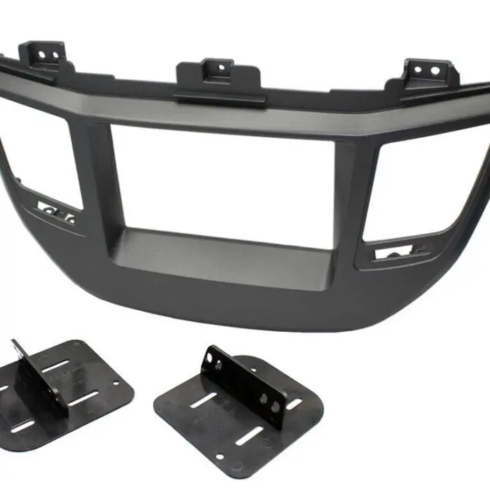 2 Din monterings ramme Hyundai Tucson 2015> Silve