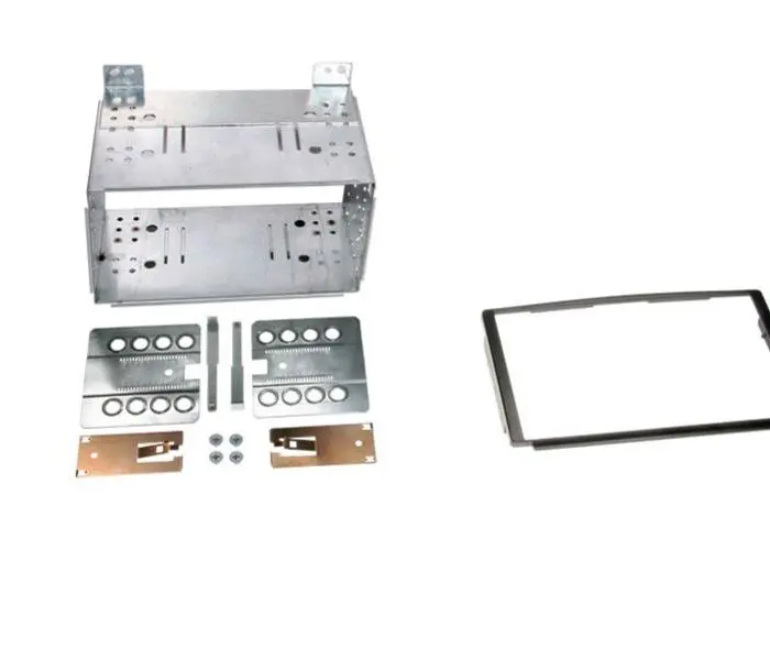 CT23KI02 2-DIN Monteringsramme - Kia Carnival >2006 Sort