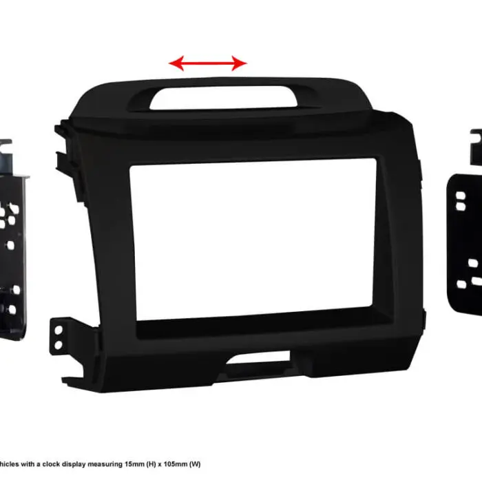 2 Din monterings ramme Kia Sportage 2011> (US Spec