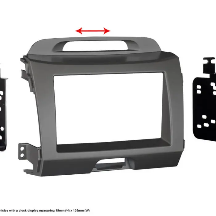 2 Din monterings ramme Kia Sportage 2011> (US Spec