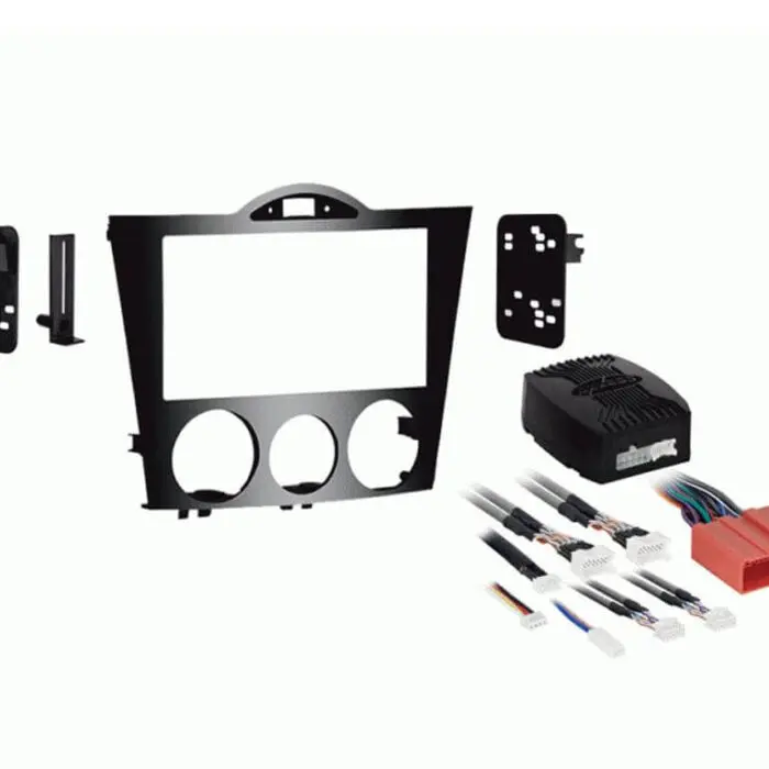 2 Din monterings ramme Mazda RX-8 04-08 High Gloss