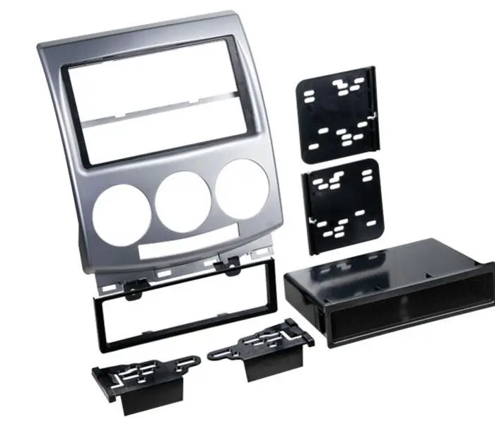 Radio ramme Mazda 5 sølv CR model.