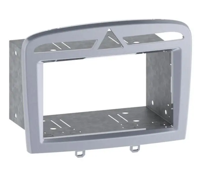 Radio ramme Peugeot 308 Sølv Facelift