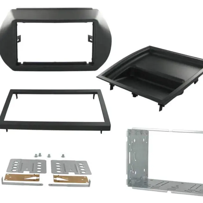 2 Din monterings ramme Peugeot Bipper 2007>