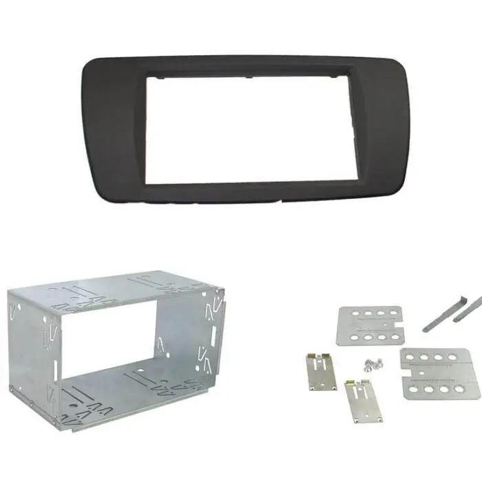2 Din monterings ramme Seat Ibiza 2008> Soft Touch