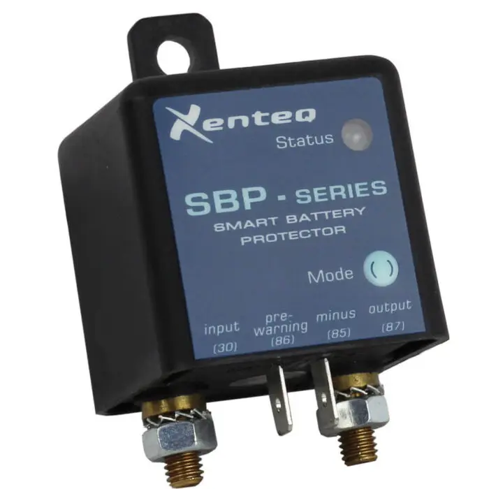 Batterivagt programmerbar til 12 og 24 volt batteri