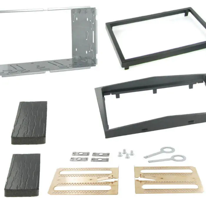2 Din monterings ramme Opel Corsa 11>Stealth Grey