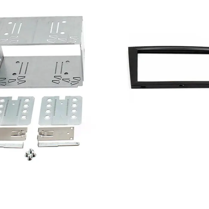 2 Din monterings ramme Opel D/D Black