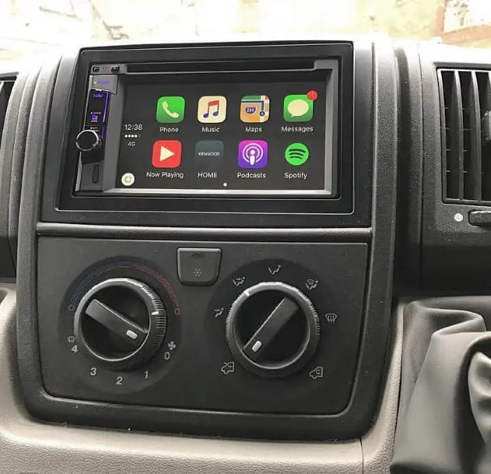 Apple Carplay til Fiat Ducato + Android Auto