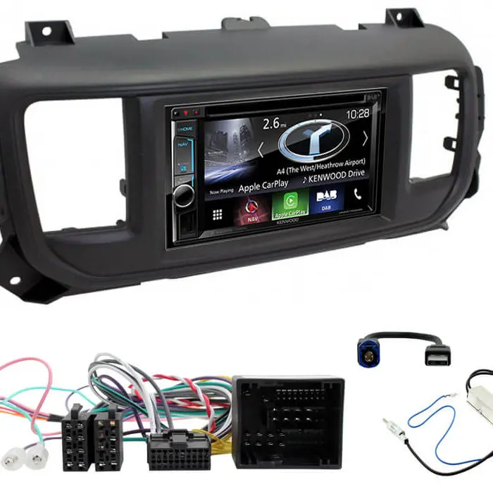 Alternative view of Apple Carplay til Toyota Proace, Citroen Jumpy og Opel Vivaro + Android Auto