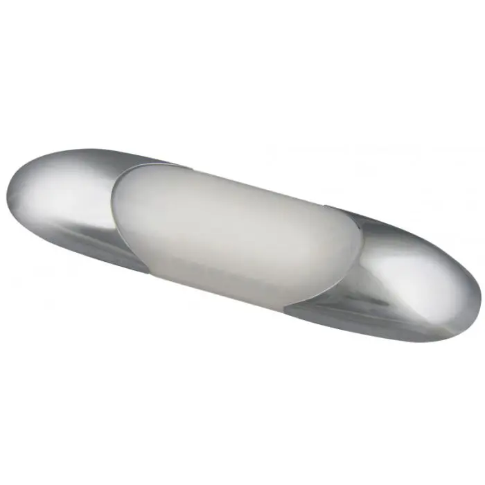 LED krom interiør strip lampe 12V Mat linse - 100mm