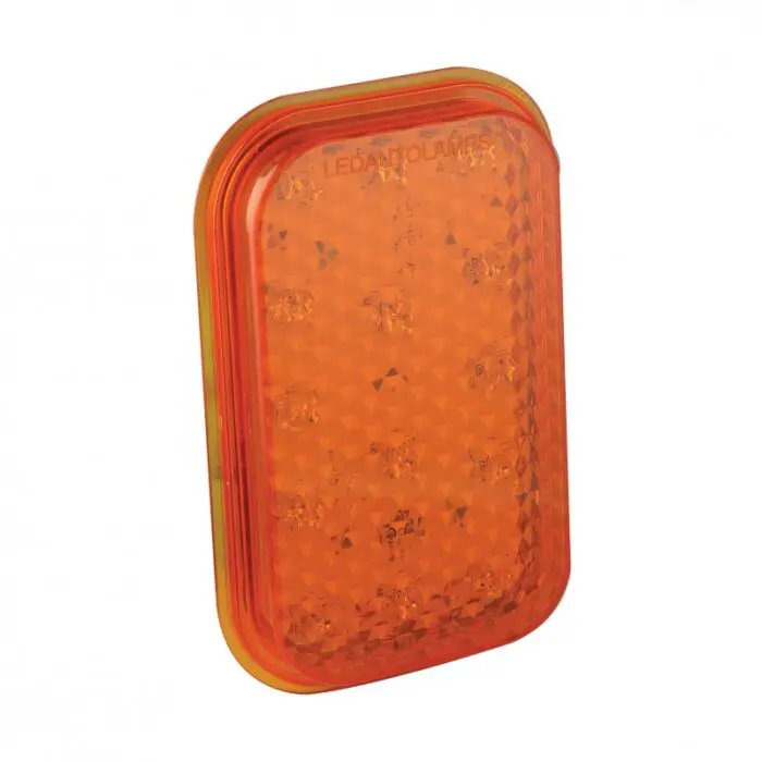 LED rektangulær blinklygte