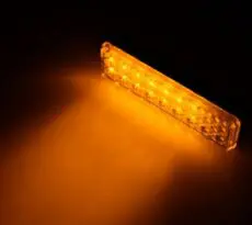 Alternative view of LED kombi front positions- og blinklygte 12/24V