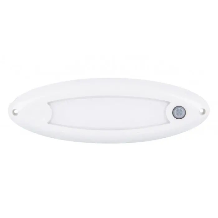 LED oval interiør lampe med pir sensor