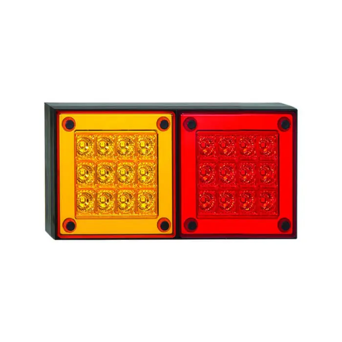 LED 2 moduls kombi baglygte