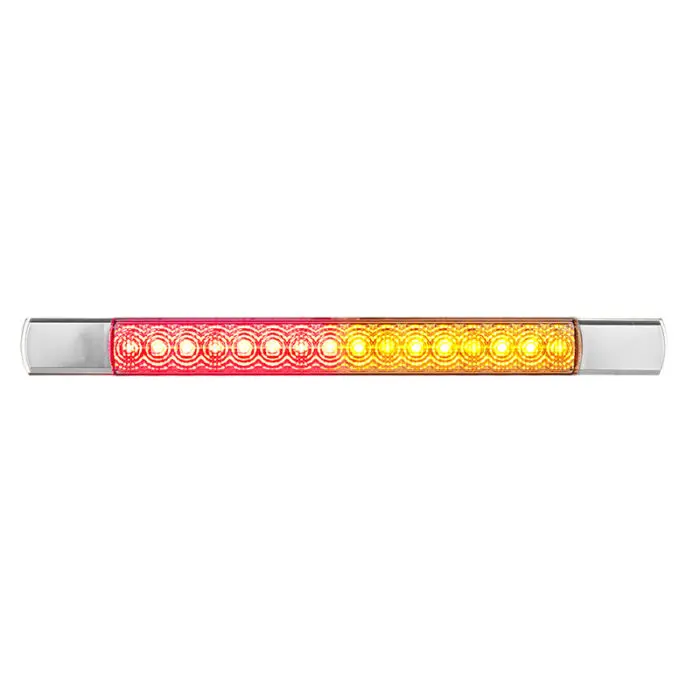 LED strip kombi stop/indikator baglygte 12V krom