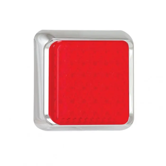 LED100mm kvadratisk kombinationbaglygte