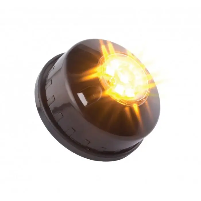 Alternative view of LED flash blitz lampe skjult med orange lys R10 godkendt.