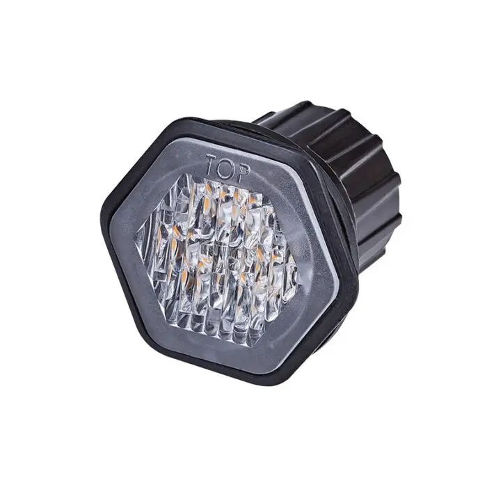 LED Flash blitz lampe R65 godkendt i diskret design