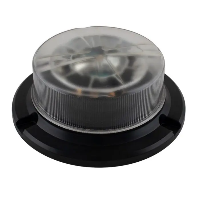 Alternative view of Slimline Led Beacon 148mm hvidt glas orange lys