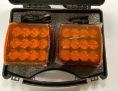 Alternative view of Kuffert med 2 magnetiske blitzlamper