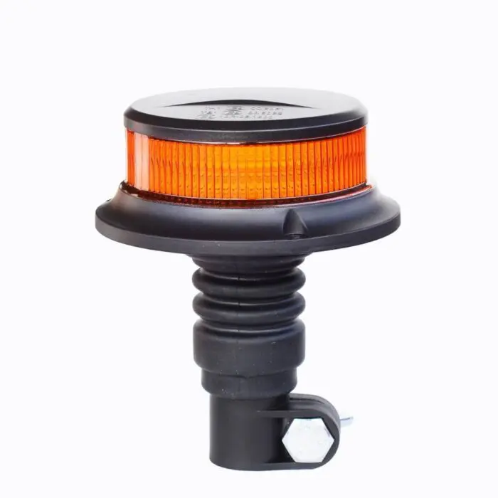 LED Beacon orange Flexi DIN montage R65