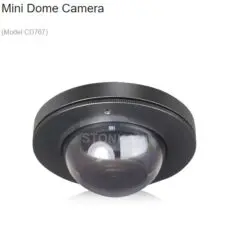 Mini Dome kamera 150° objektiv