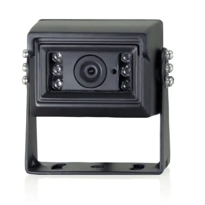 Bakkamera 140°, CCD, NTSC, IR natbelysning, Audio