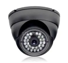 Dome kamera 130° med IR natsyn 9 meter