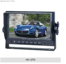 Monitor 7"  HD med 3 indgange til bakkamera m.m.