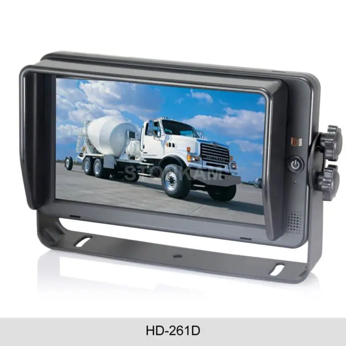 Monitor 7"  HD touchscren 3 indgange med zoom