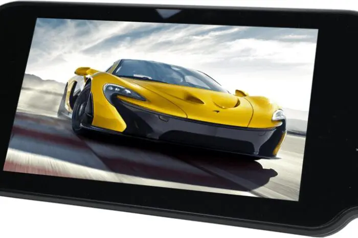 Spejl monitor 6,5" til bakkamera løsning