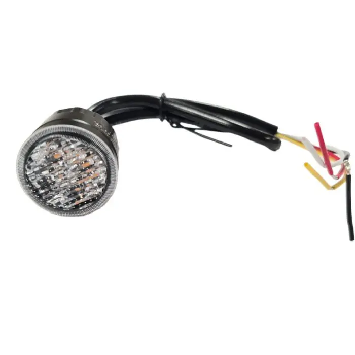 Alternative view of Slim rund LED pro strobe blitzlys til skjult montage