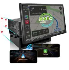 Alternative view of Apple Carplay til Smart  Fourfour + Android Auto