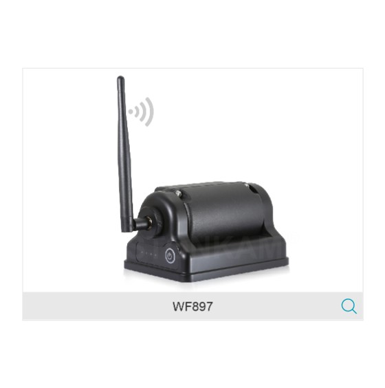 Alternative view of Tråløst Wifi HD bakkamera med indbygget batteri