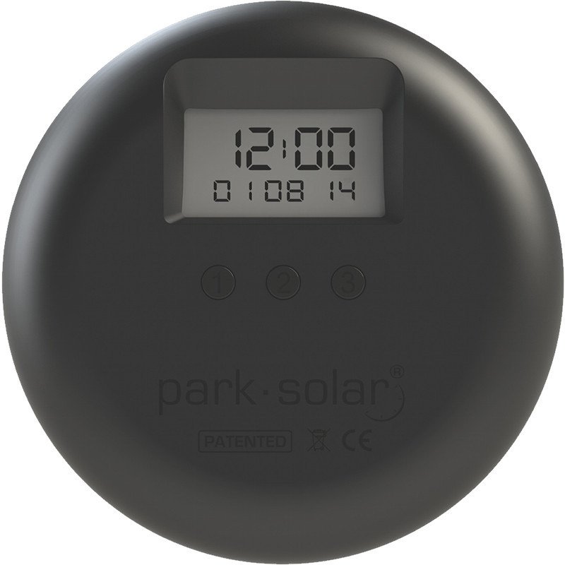 Park Solar FS20 - Elektronisk P-skive med Solceller - Billede 2