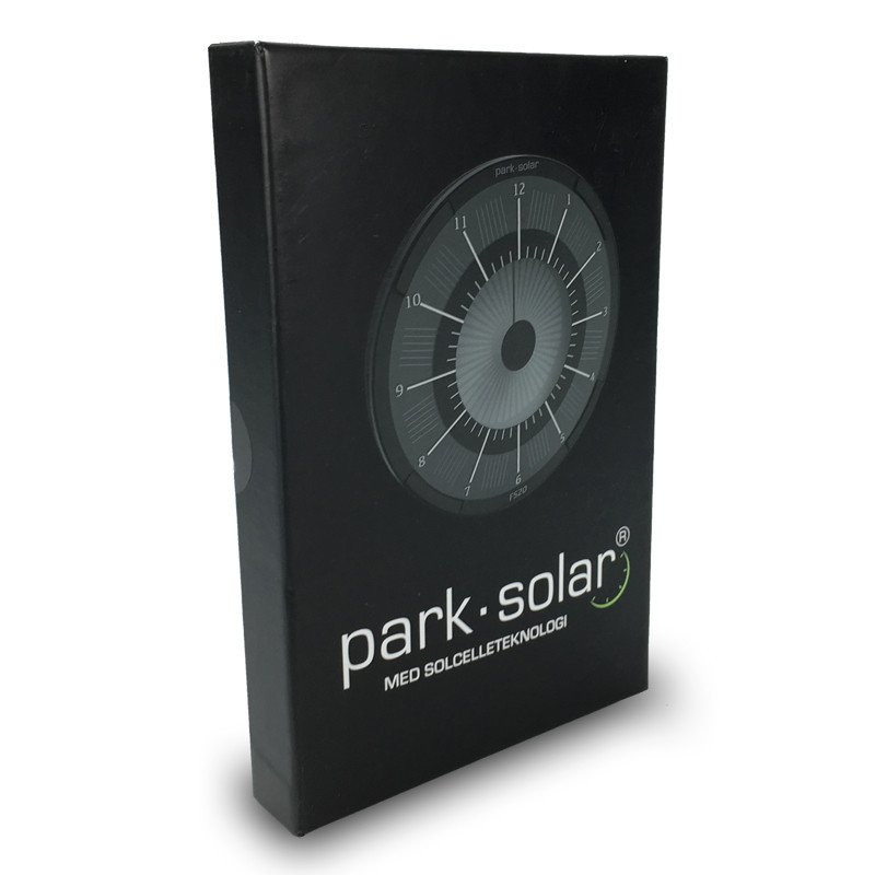 Park Solar FS20 - Elektronisk P-skive med Solceller - Billede 4