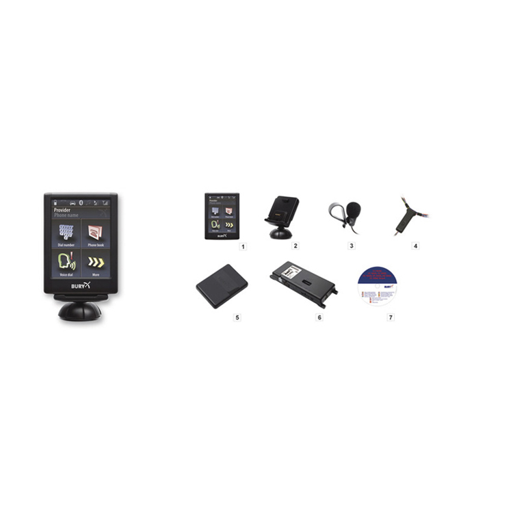 Bury CC9056 plus - Bluetooth Carkit (MKI9200) - Billede 3