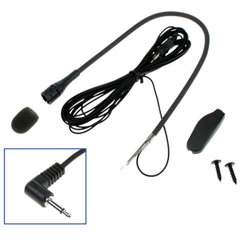 Svanehals til Kenwood DNX anlæg 3,5mm stik