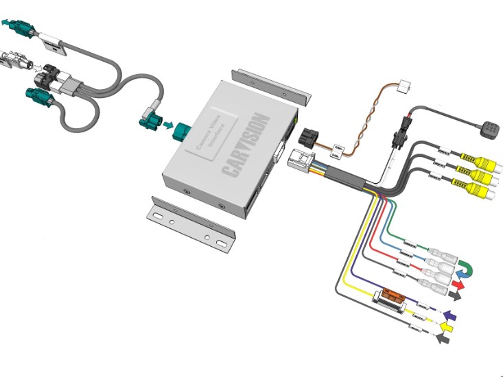Bakkamera Peugeot/Citroën/Toyota/Opel NAC - Billede 3