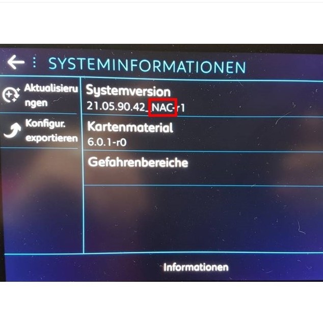 Bakkamera Peugeot/Citroën/Toyota/Opel NAC - Billede 5