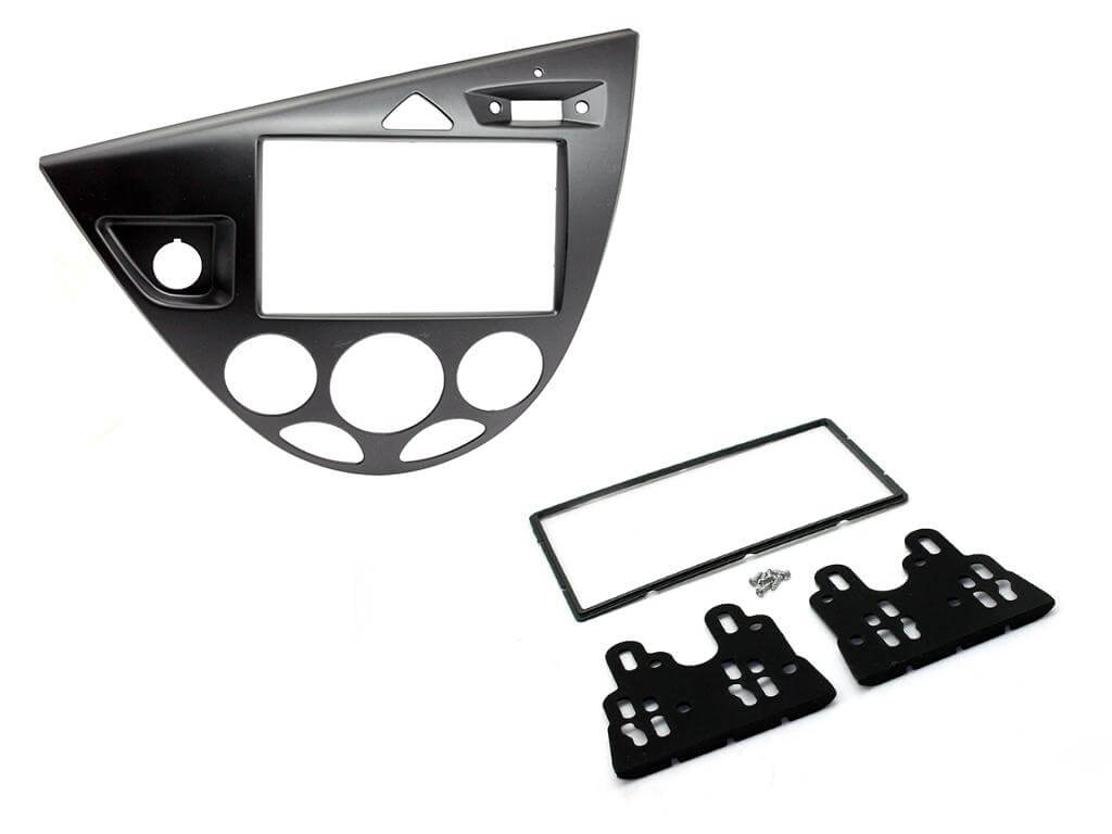 2 Din monterings ramme Ford Focus 99-05 Black