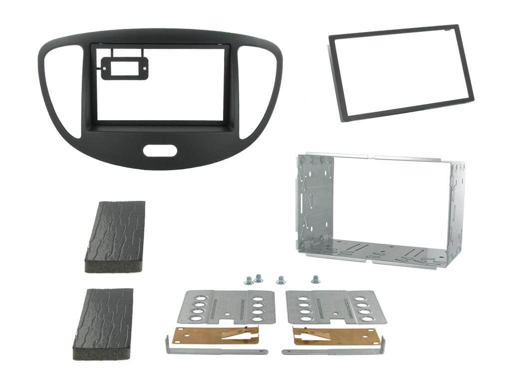 2 Din monterings ramme Hyundai i10 2008 - 2014