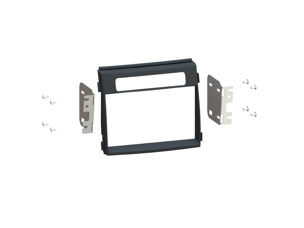 2 Din monterings ramme Kia Soul 2011>