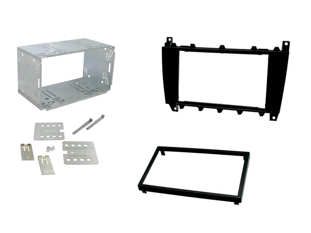 2 Din monterings ramme Mercedes C Class W203 04-07