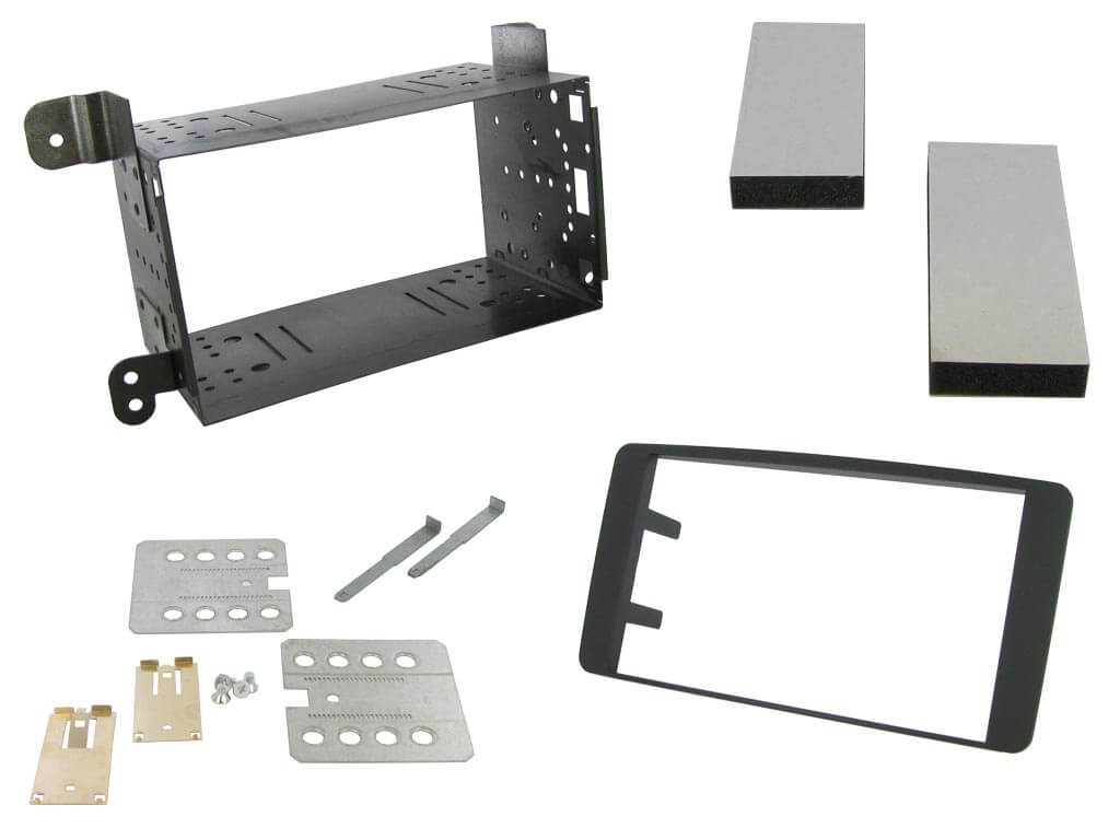2 Din monterings ramme Peugeot 4007 2007 - 2013