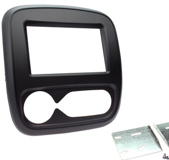2 Din monterings ramme Renault Trafic